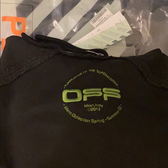 Offwhite Hand Logo Hoodie 220 Mens 